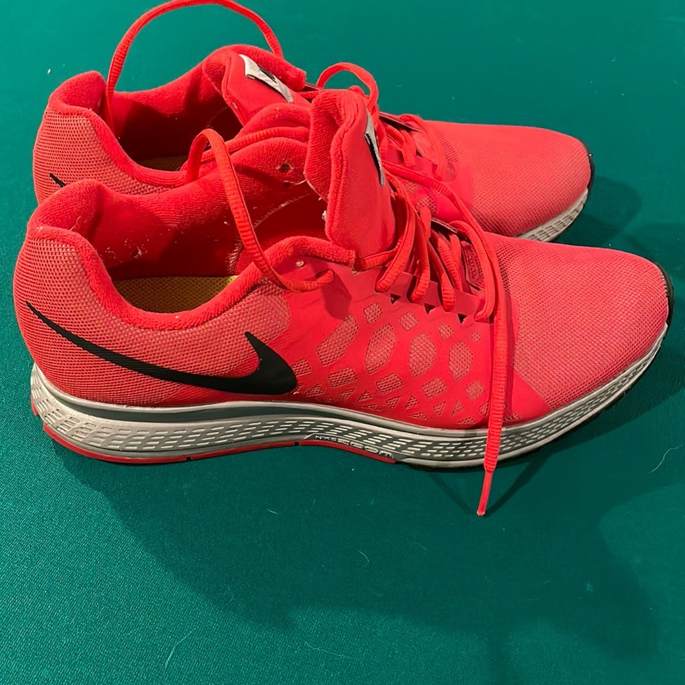 Nike Zoom H2O Repel Pegasus 31 Running Shoe. Color Red. Size 11